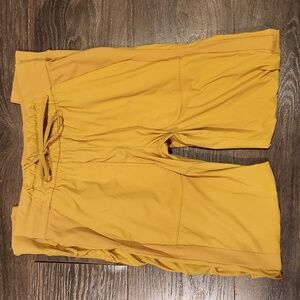 ❤️ LULULEMON BEYOND THE STUDIO HIGH RISE JOGGERS IN GOLD BUFF, 4